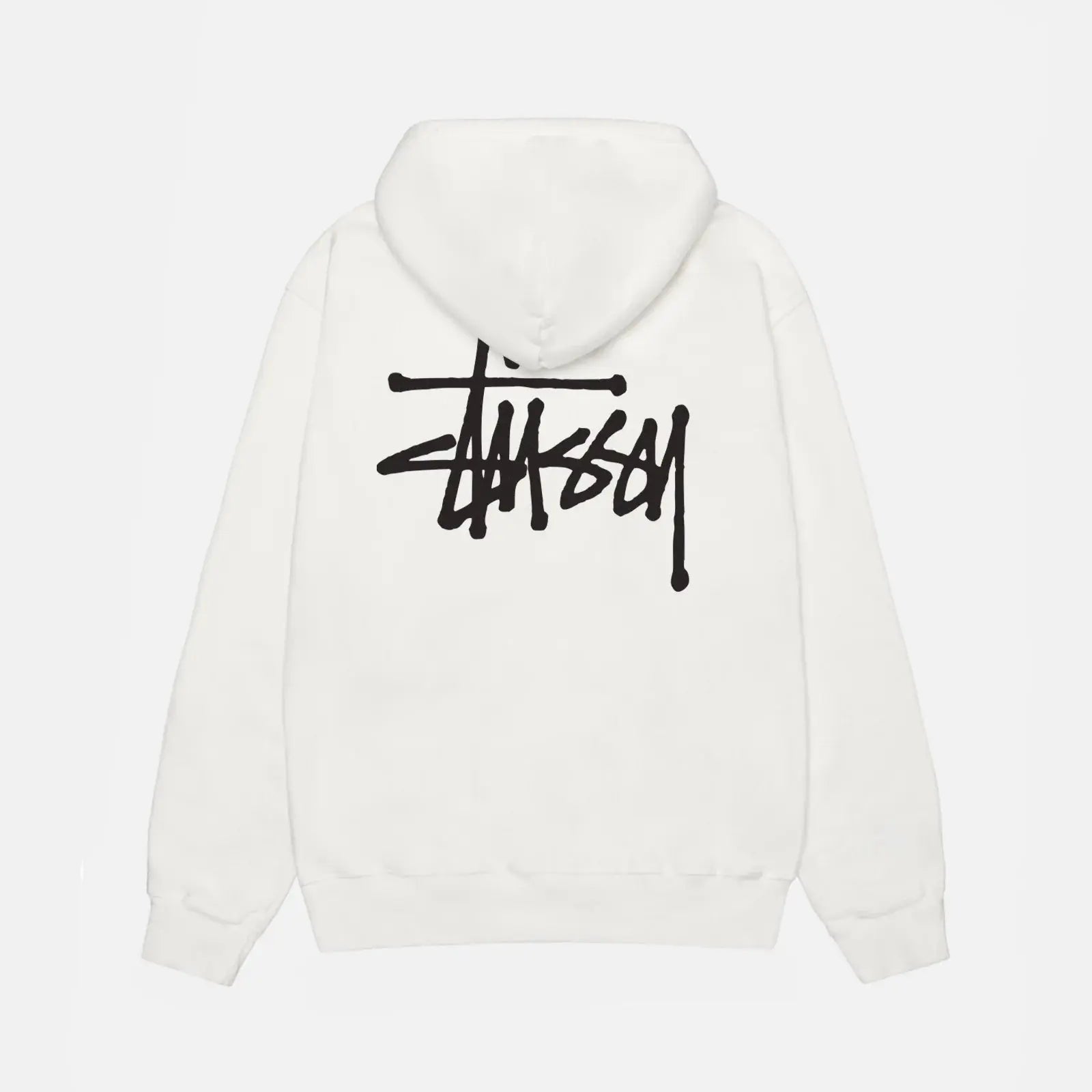 STUSSY BASIC PIGMENT DYED HOODIE NEUTRAL