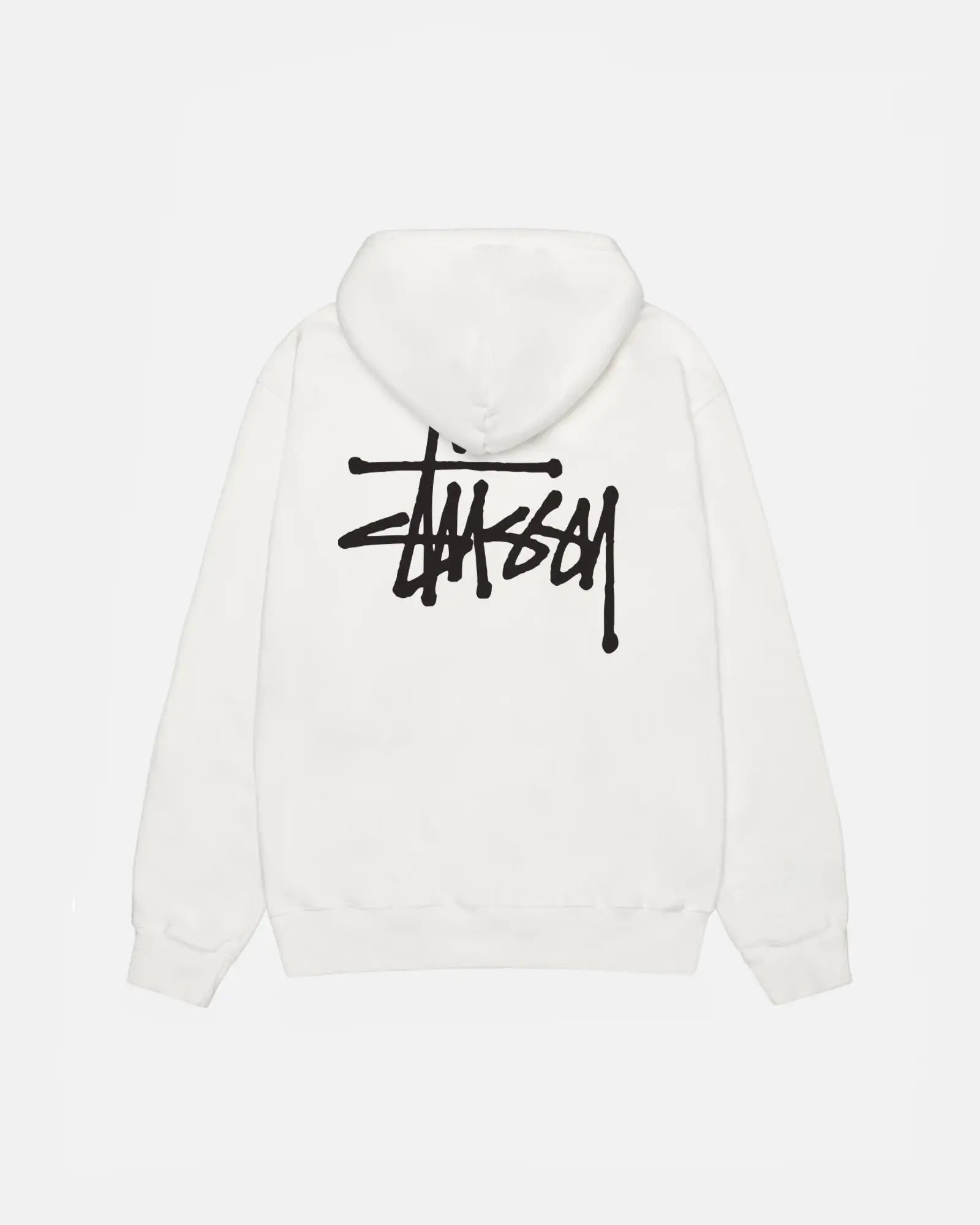 STUSSY BASIC PIGMENT DYED HOODIE NEUTRAL