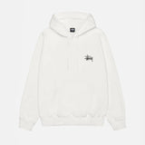 STUSSY BASIC PIGMENT DYED HOODIE NEUTRAL