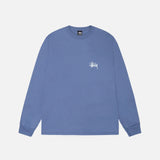 STUSSY BASIC LONGSLEEVE TEE STORM