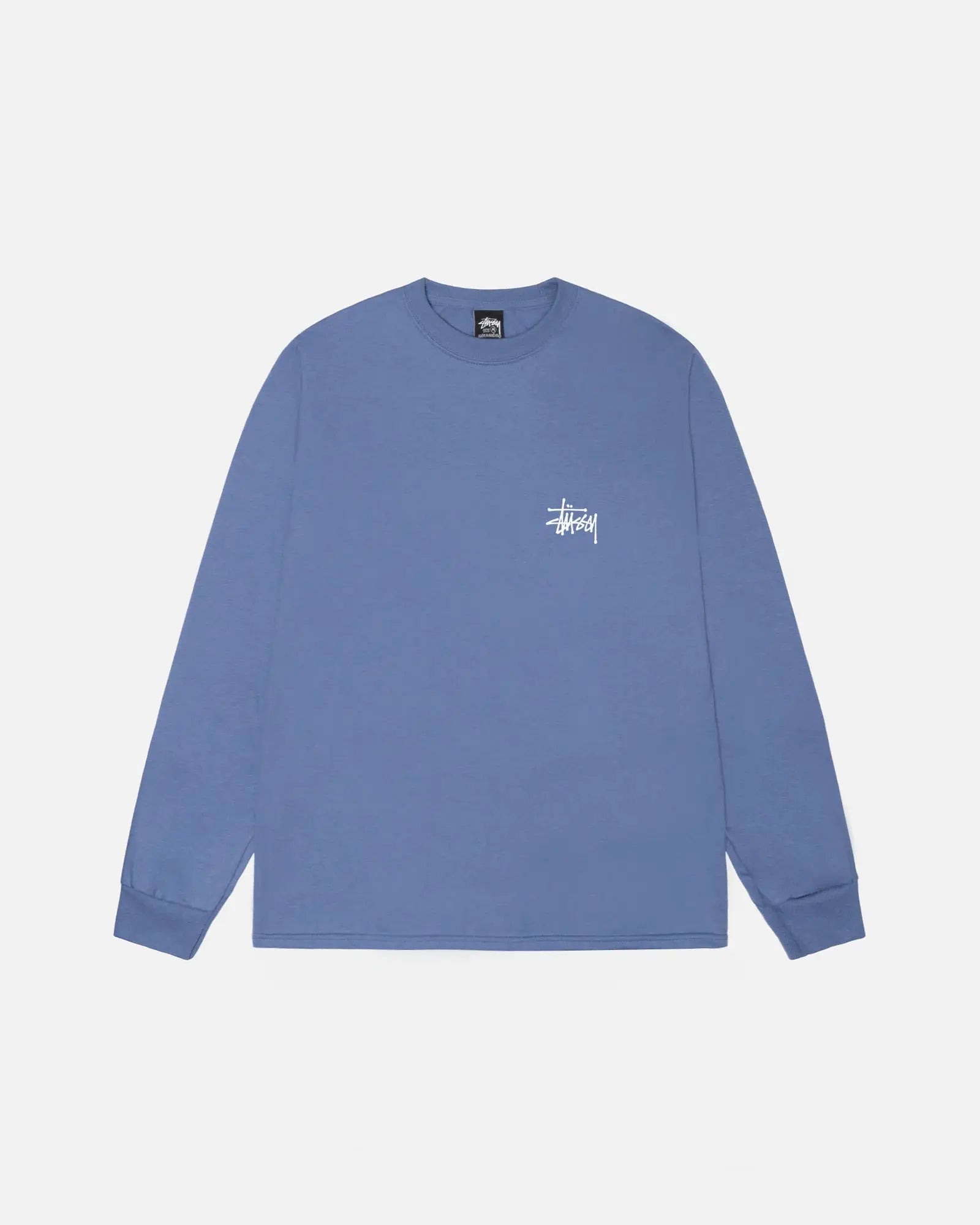 STUSSY BASIC LONGSLEEVE TEE STORM