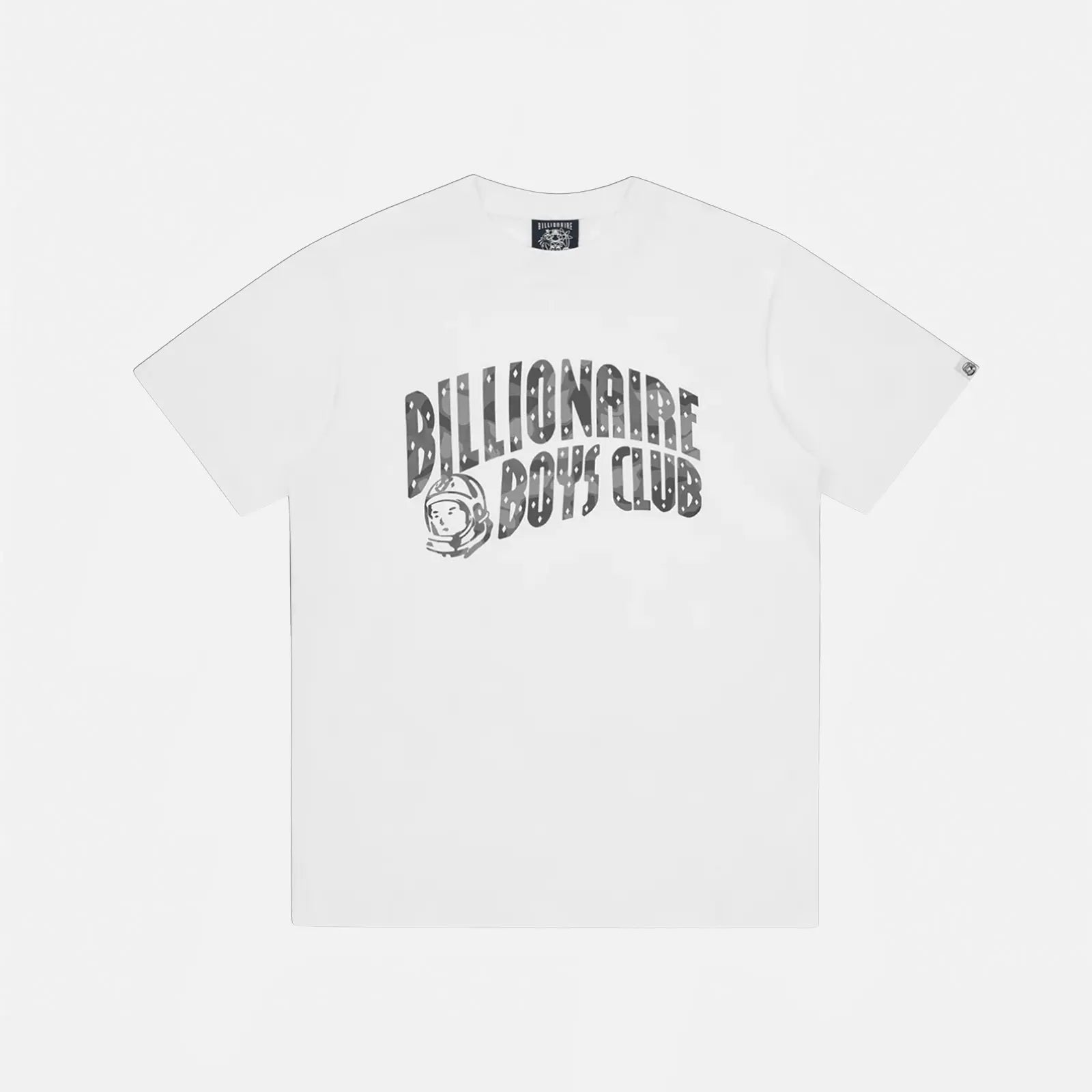 BILLIONAIRE BOYS CLUB CAMO ARCH LOGO TEE HVID