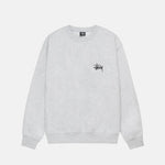 STUSSY BASIC SWEATSHIRT GRÅ