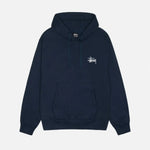 STUSSY BASIC HOODIE NAVY