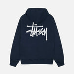 STUSSY BASIC HOODIE NAVY