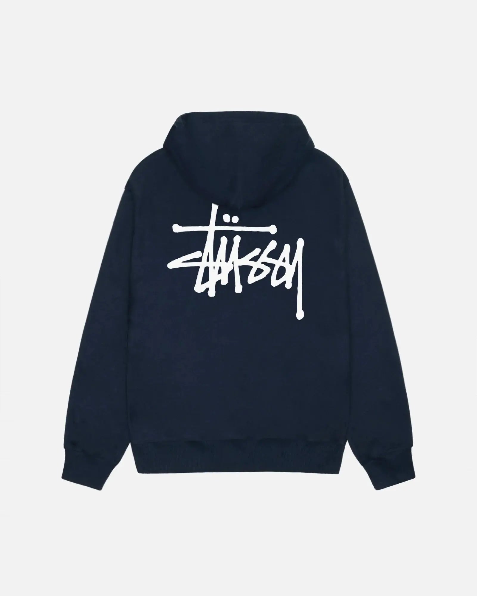 STUSSY BASIC HOODIE NAVY