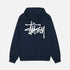 STUSSY BASIC HOODIE NAVY