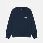 STUSSY BASIC SWEATSHIRT NAVY