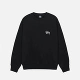 STUSSY BASIC SWEATSHIRT SORT