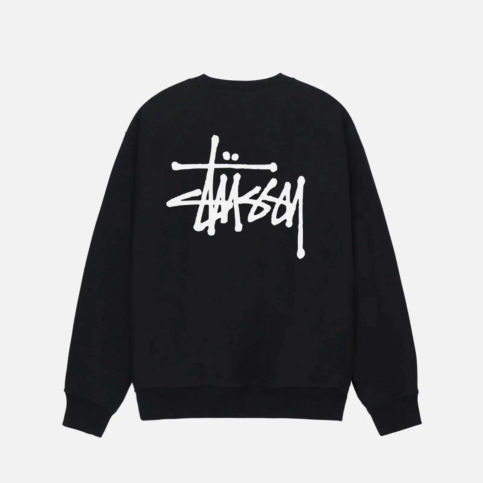 STUSSY BASIC SWEATSHIRT SORT