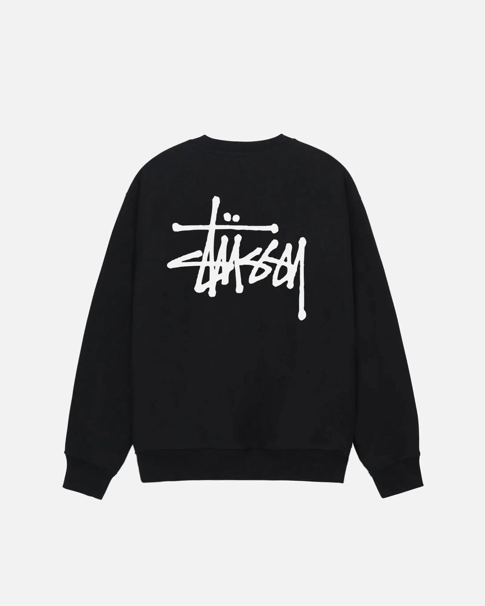 STUSSY BASIC SWEATSHIRT SORT