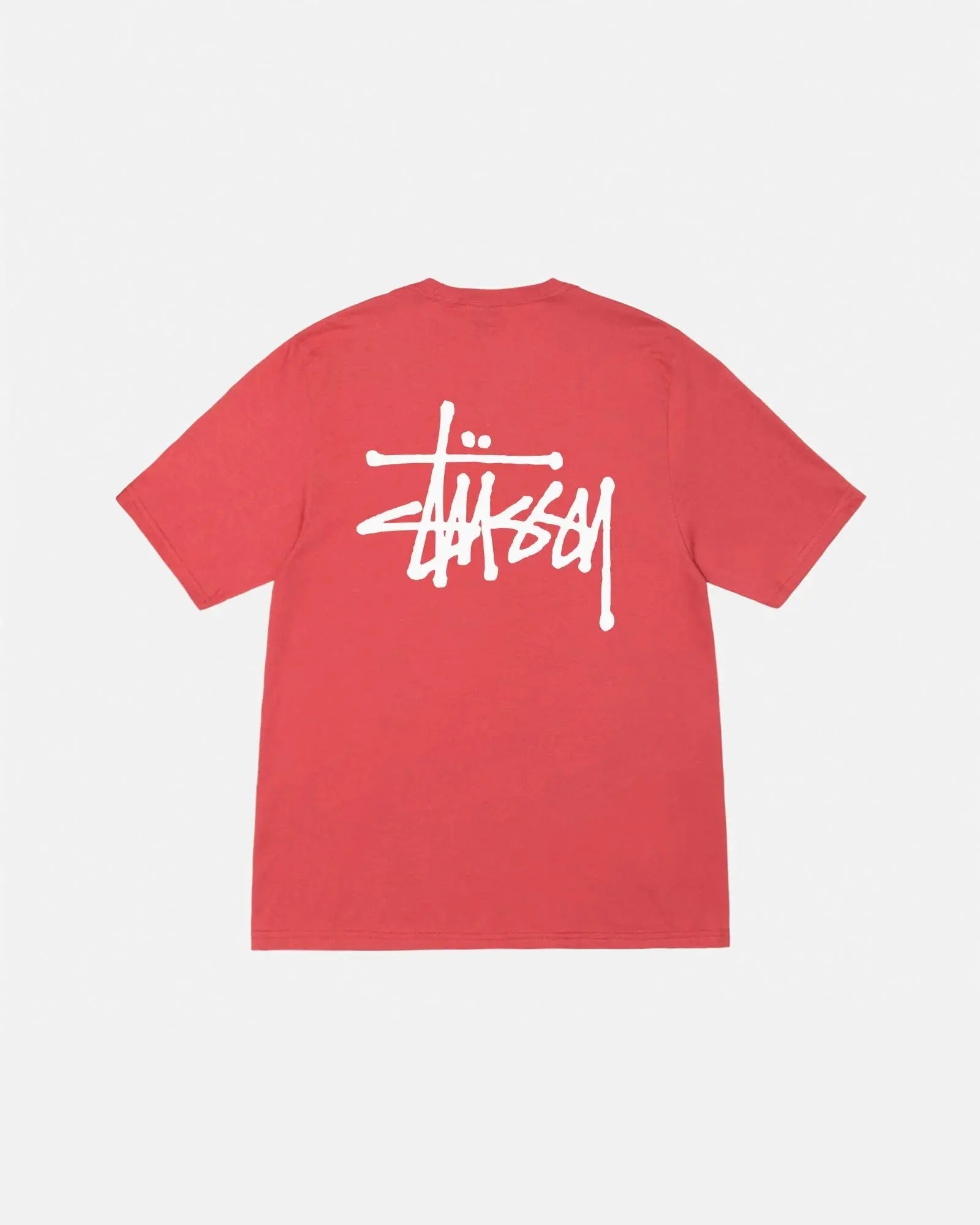 STUSSY BASIC TEE RØD