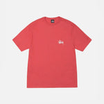 STUSSY BASIC TEE RØD