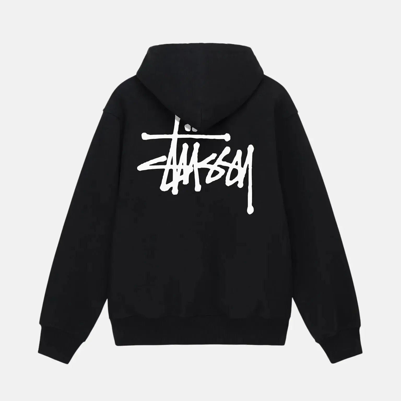 STUSSY BASIC ZIP HOODIE SORT