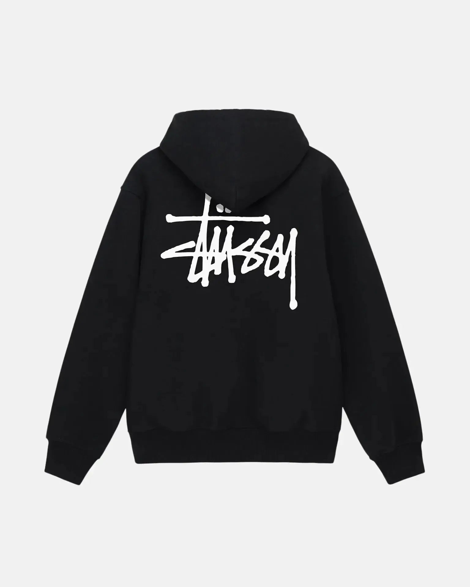 STUSSY BASIC ZIP HOODIE SORT