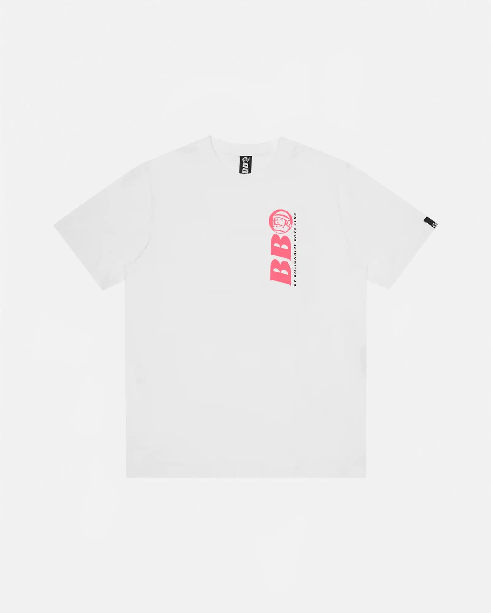 BILLIONAIRE BOYS CLUB BB ASTRO REPEAT LOGO TEE HVID/PINK - Woodsøe