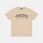 BILLIONAIRE BOYS CLUB GENTLEMAN LOGO TEE STONE - Woodsøe