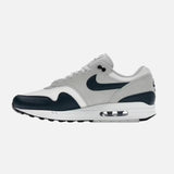 NIKE AIR MAX 1 SUMMIT WHITE ARMORY NAVY