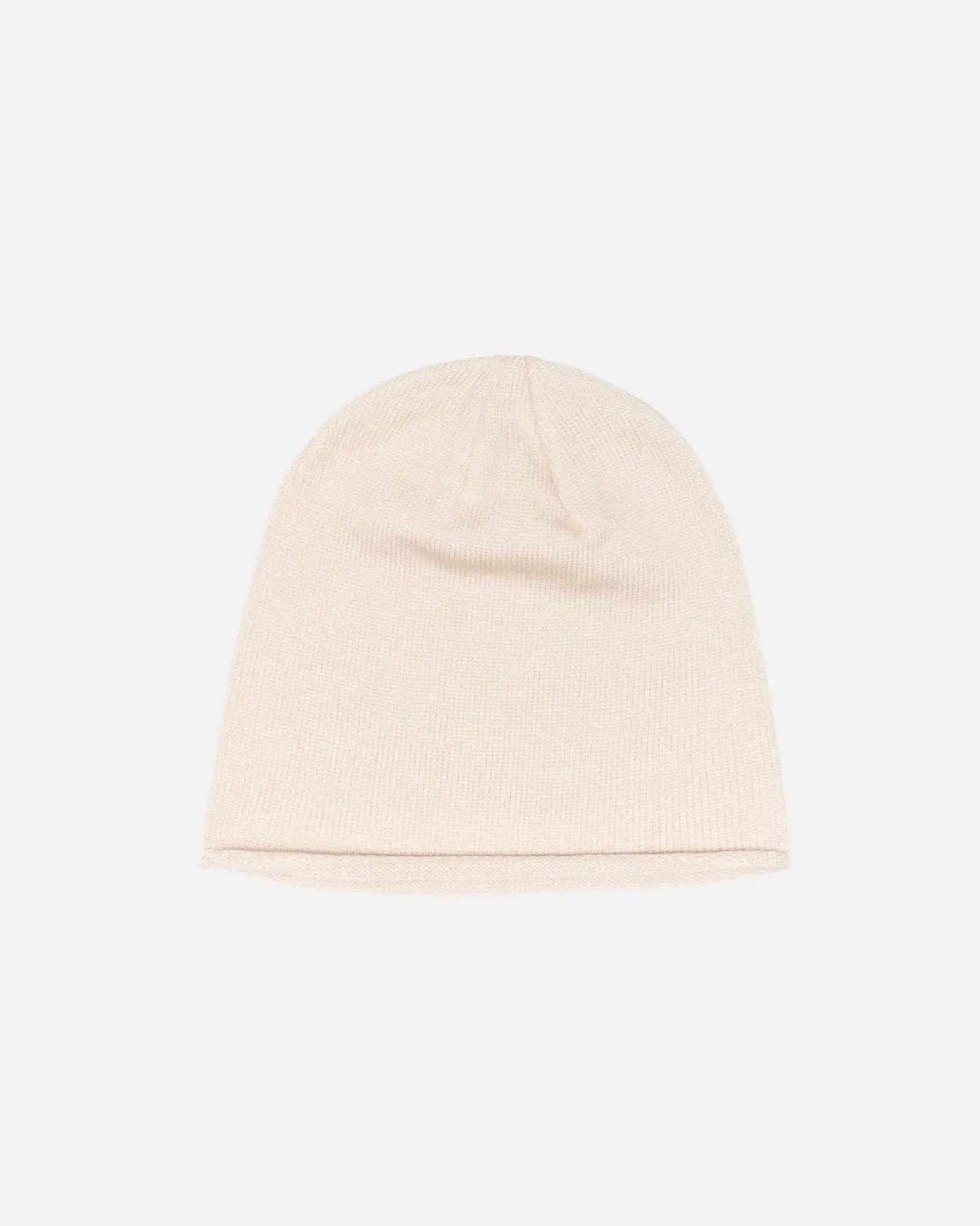 STUSSY SKULLCAP CHAIN STITCH ROLLED EDGE BONE - Woodsøe