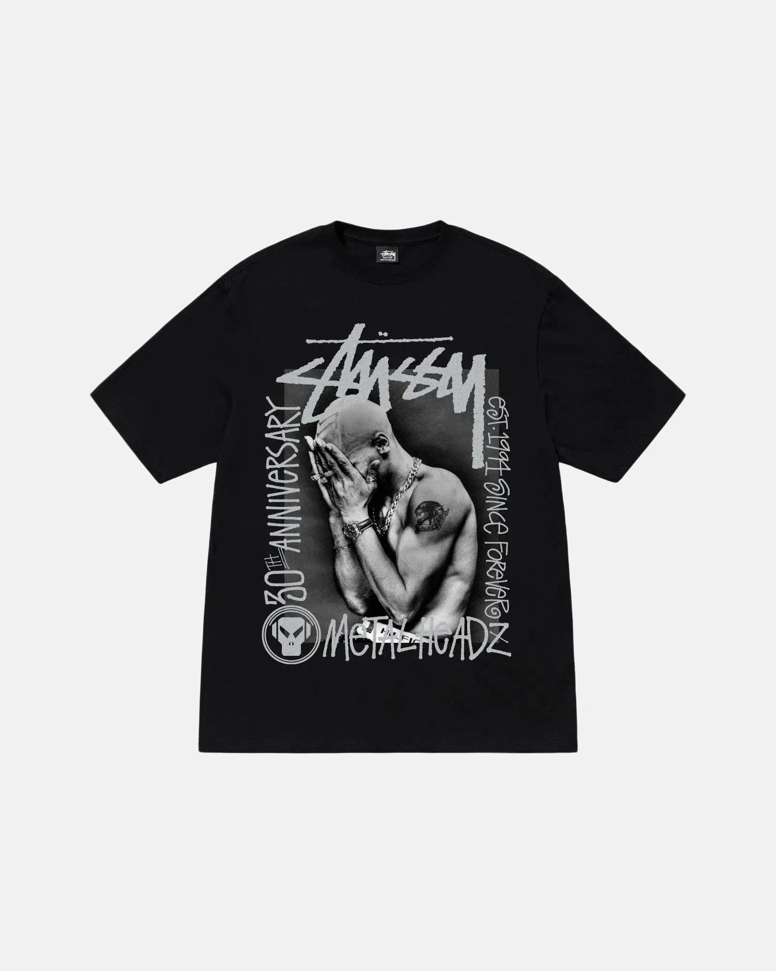 STUSSY & GOLDIE METALHEADZ 30 TEE SORT