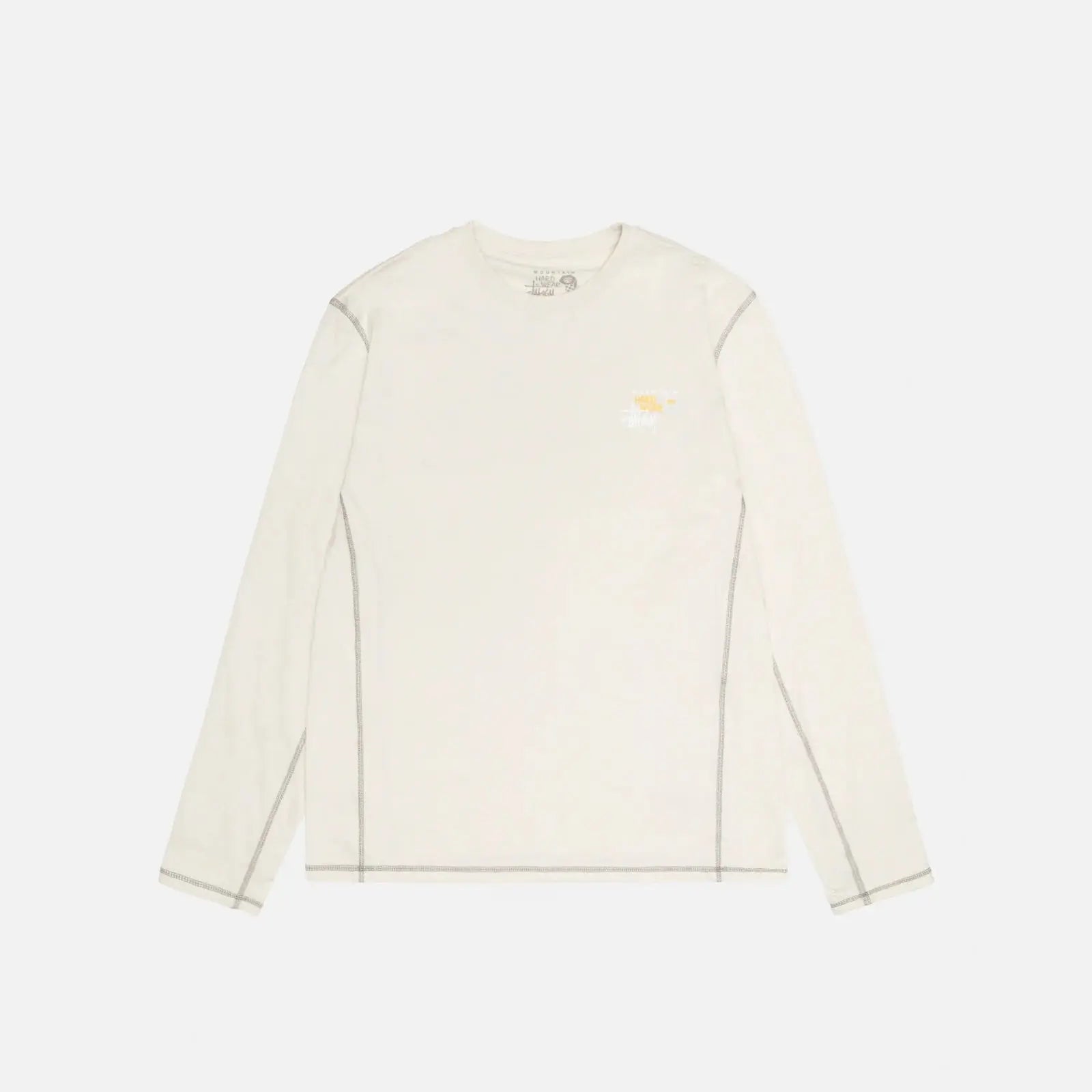 STUSSY & MOUNTAIN LONGSLEEVE BONE - Woodsøe