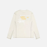 STUSSY & MOUNTAIN LONGSLEEVE BONE - Woodsøe