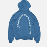 STOCKHOLM SURFBOARD CLUB LOGO HOODIE BLÅ