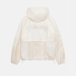 Stussy Beach Shell Wave Dye Bone Jakke