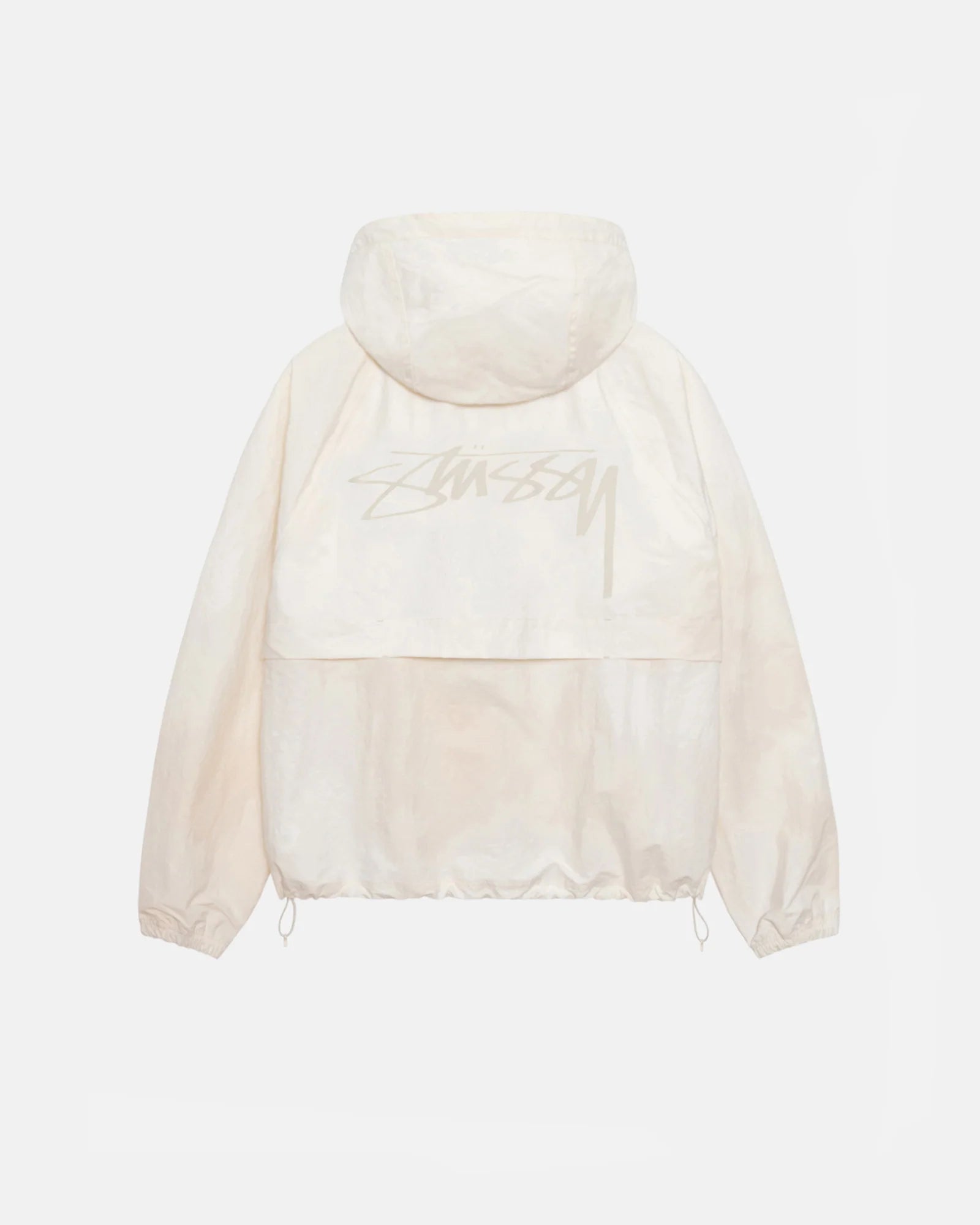 Stussy Beach Shell Wave Dye Bone Jakke