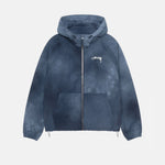 Stussy Beach Shell Wave Dye Navy Jakke