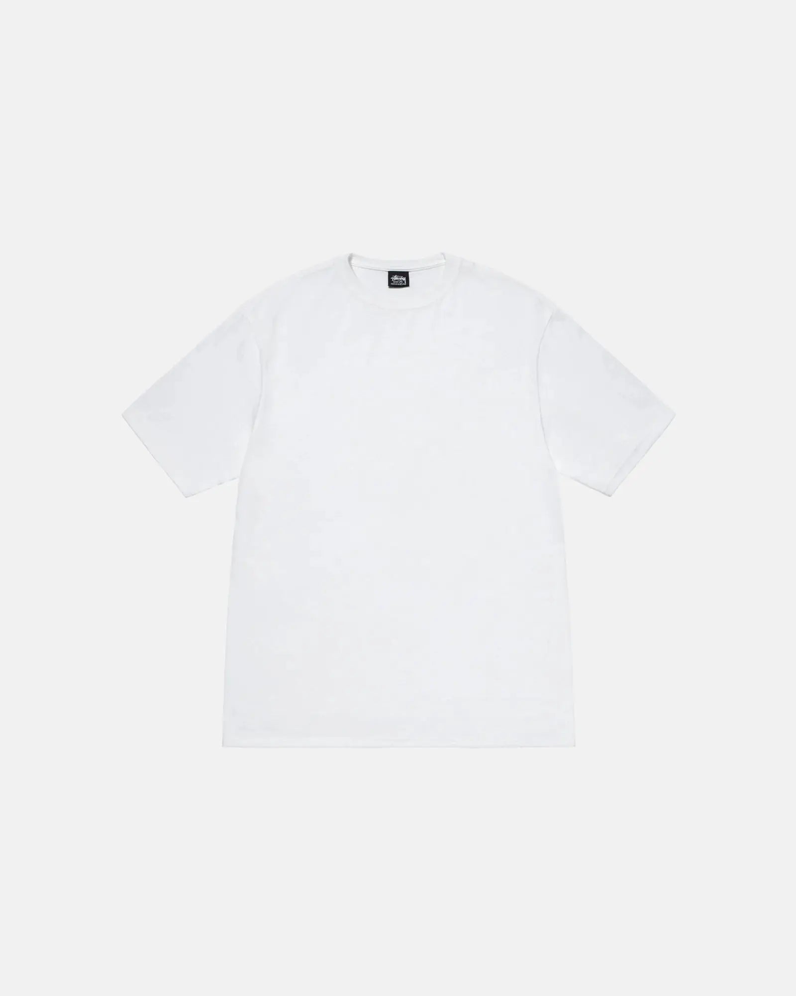 STUSSY BUANA STOCK TEE HVID