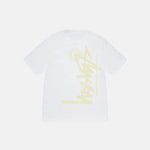 STUSSY BUANA STOCK TEE HVID