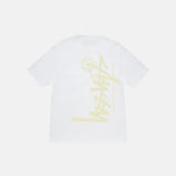 STUSSY BUANA STOCK TEE HVID