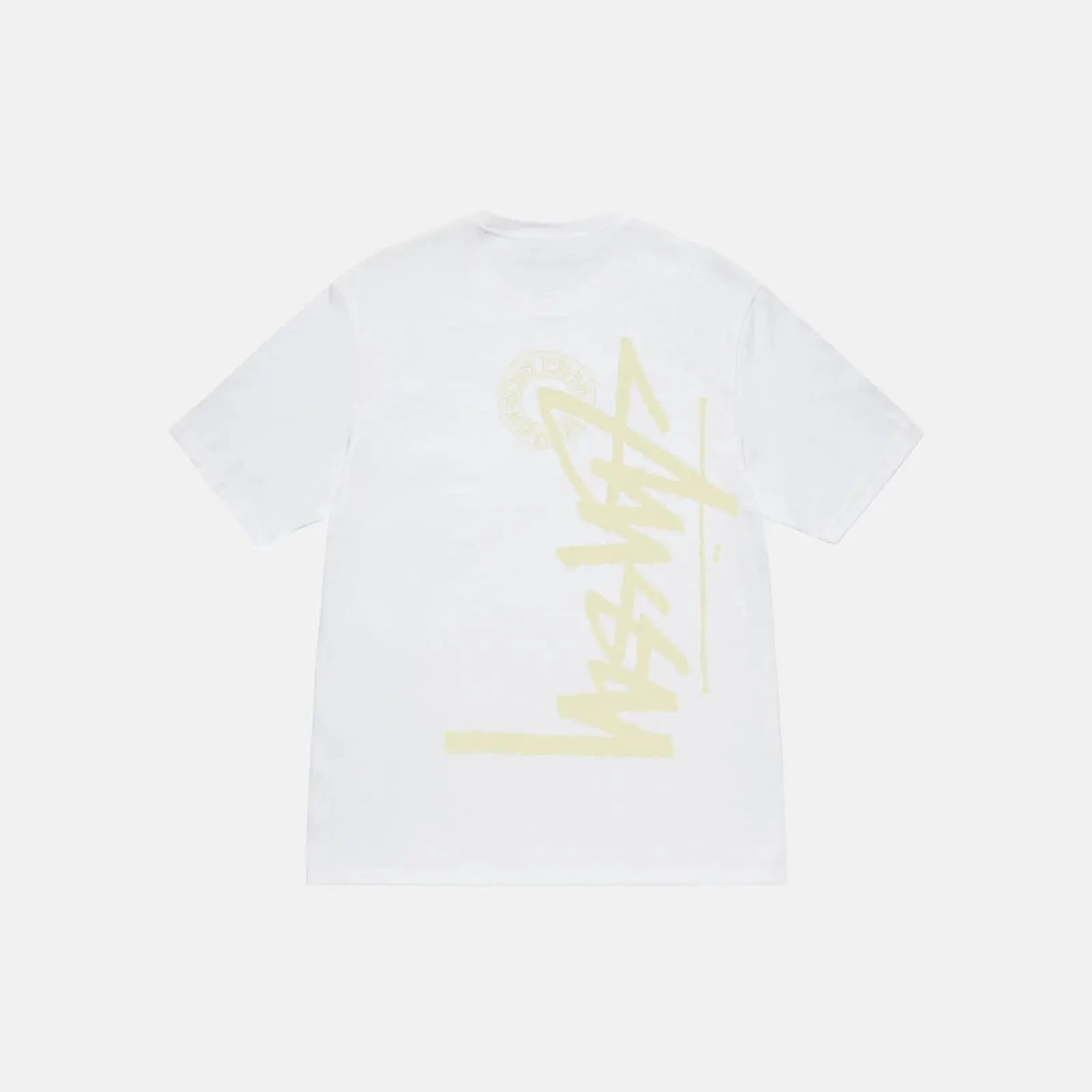 STUSSY BUANA STOCK TEE HVID