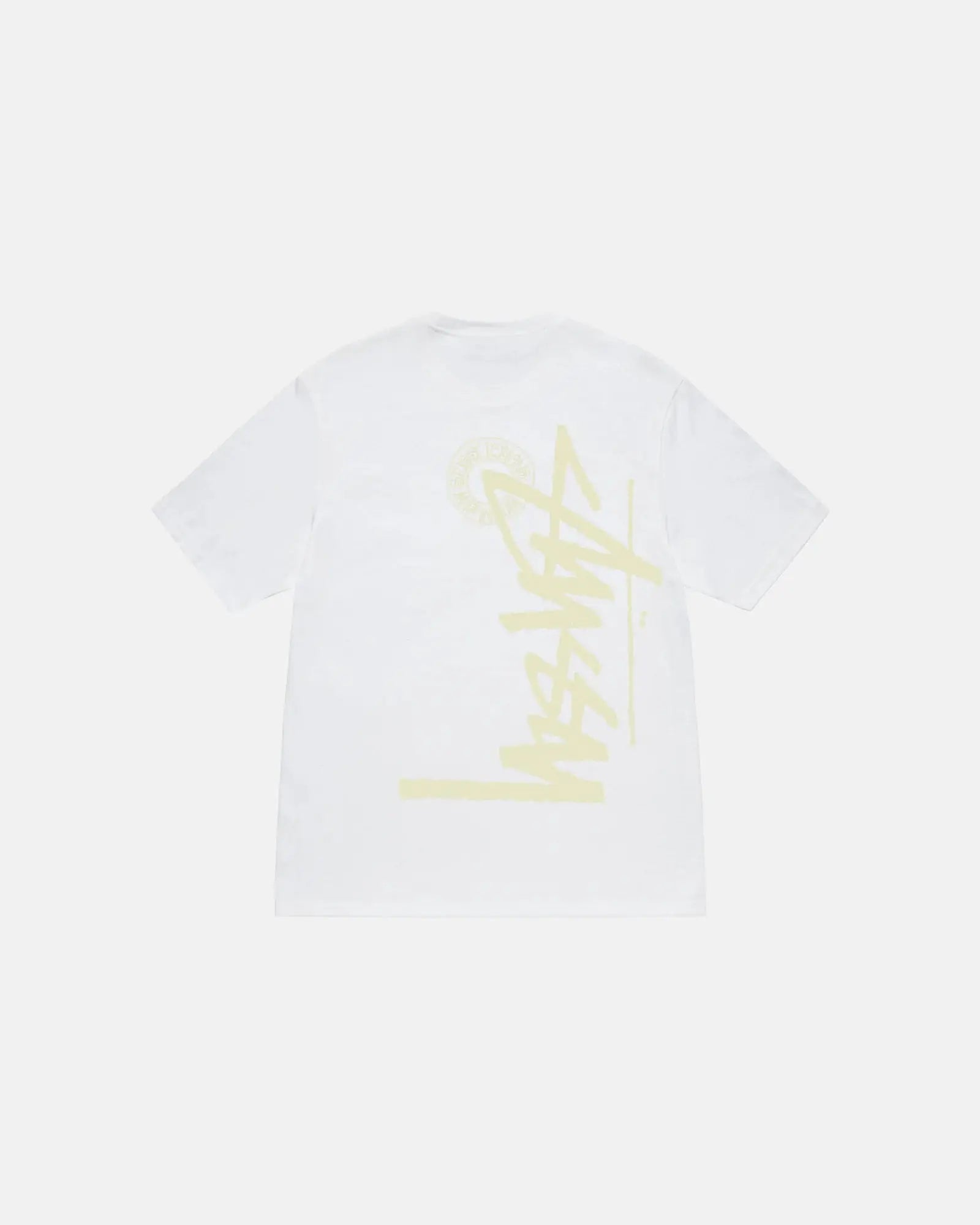 STUSSY BUANA STOCK TEE HVID