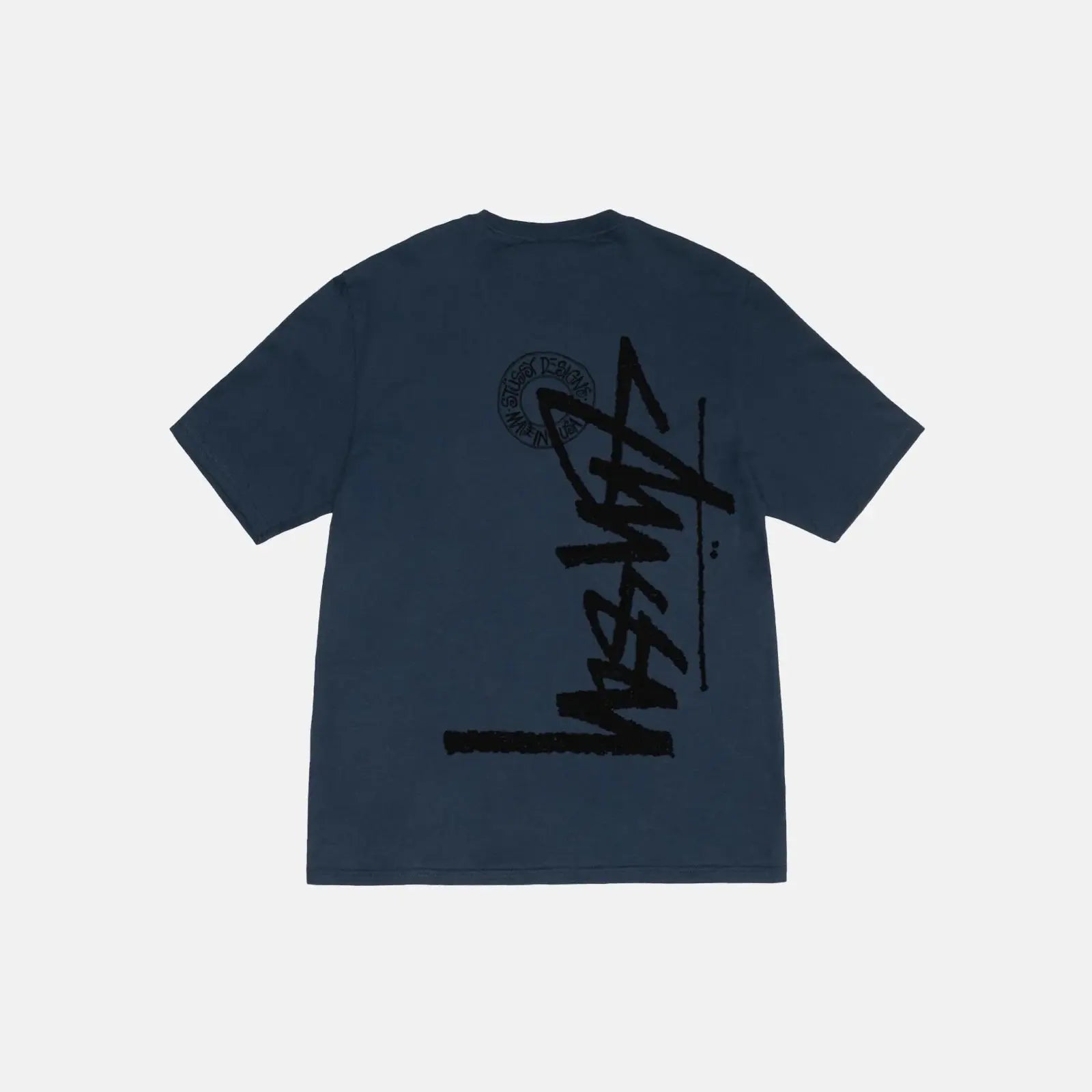 STUSSY BUANA STOCK TEE NAVY