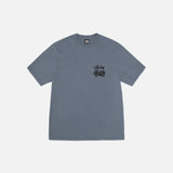 STUSSY DICE PIGMENT DYED TEE NAVY