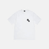 STUSSY SHAKERS TEE HVID