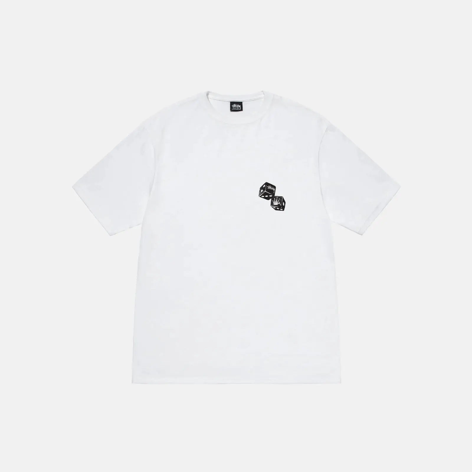 STUSSY SHAKERS TEE HVID