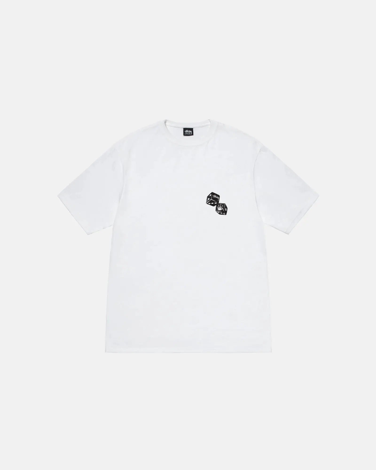 STUSSY SHAKERS TEE HVID