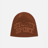 STUSSY SKULLCAP DEBOSS STUSSY SPORT BRUN - Woodsøe