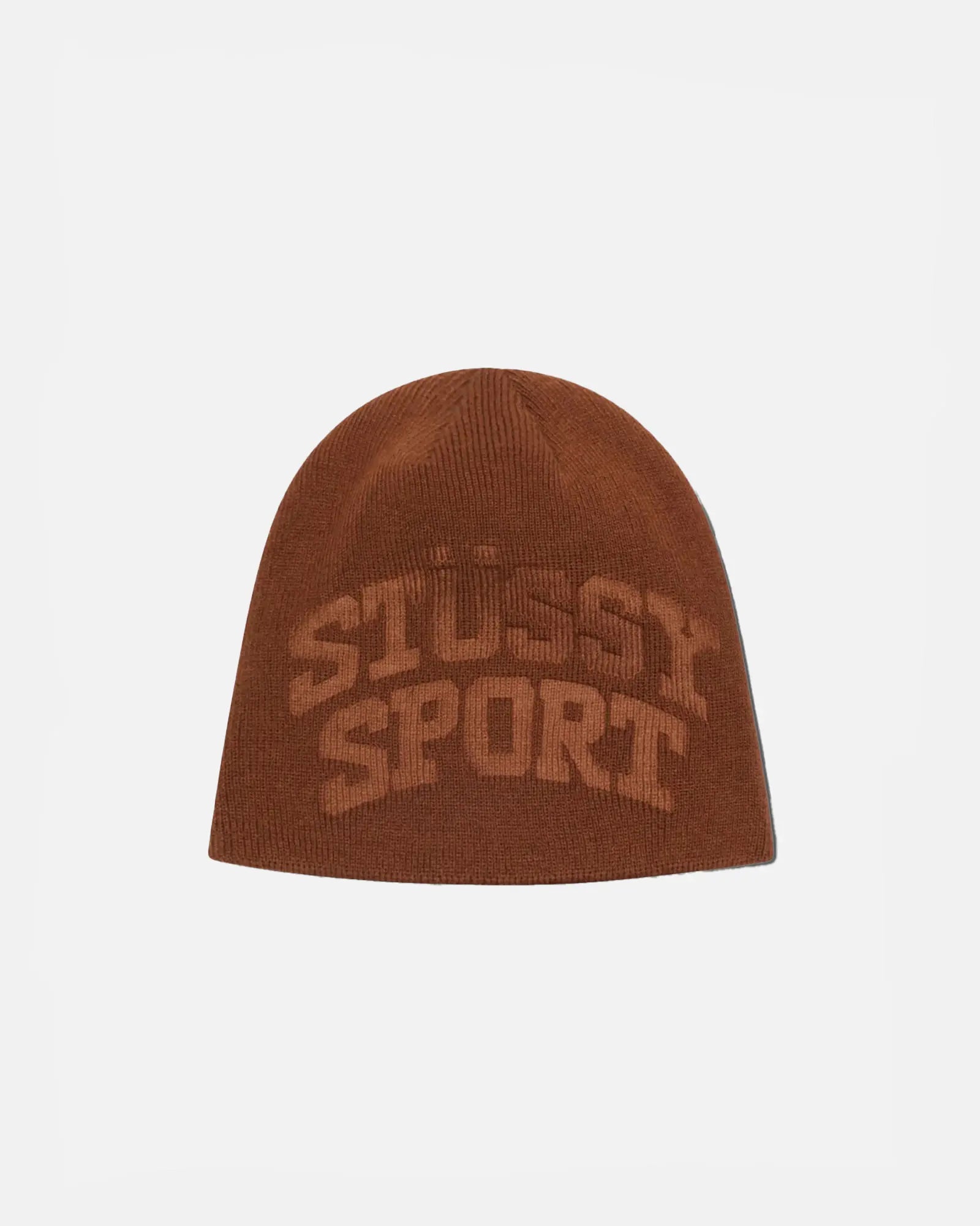 STUSSY SKULLCAP DEBOSS STUSSY SPORT BRUN - Woodsøe