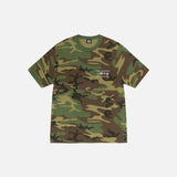 STUSSY SMOOTH INTERNATIONAL TEE CAMO - Woodsøe