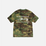 STUSSY SMOOTH INTERNATIONAL TEE CAMO - Woodsøe