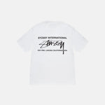 STUSSY SMOOTH INTERNATIONAL TEE HVID - Woodsøe