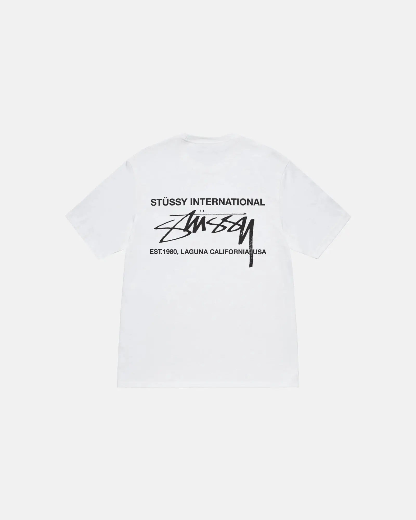 STUSSY SMOOTH INTERNATIONAL TEE HVID - Woodsøe