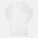 STUSSY UNDERSHIRT 3PAK HVID - Woodsøe