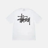 STUSSY BASIC TEE HVID