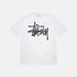 STUSSY BASIC TEE HVID