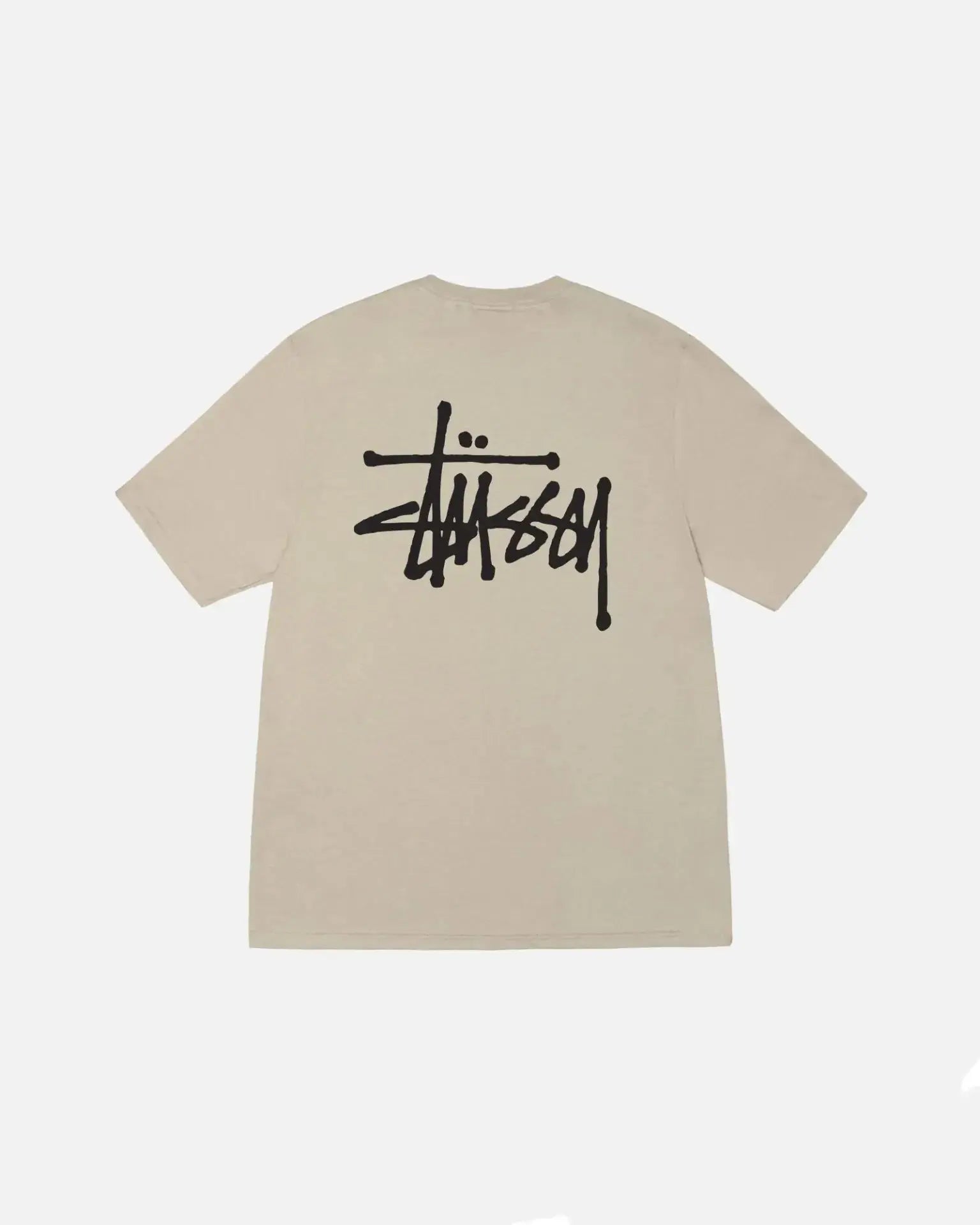 STUSSY BASIC TEE KAHKI